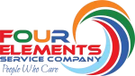 Four Elements Service Heating & Cooling Logo