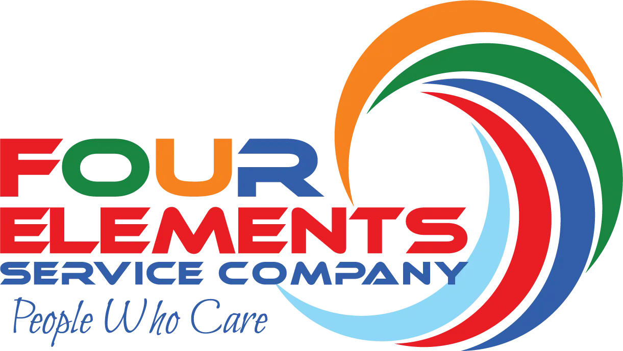 Four Elements Service Heating & Cooling Logo