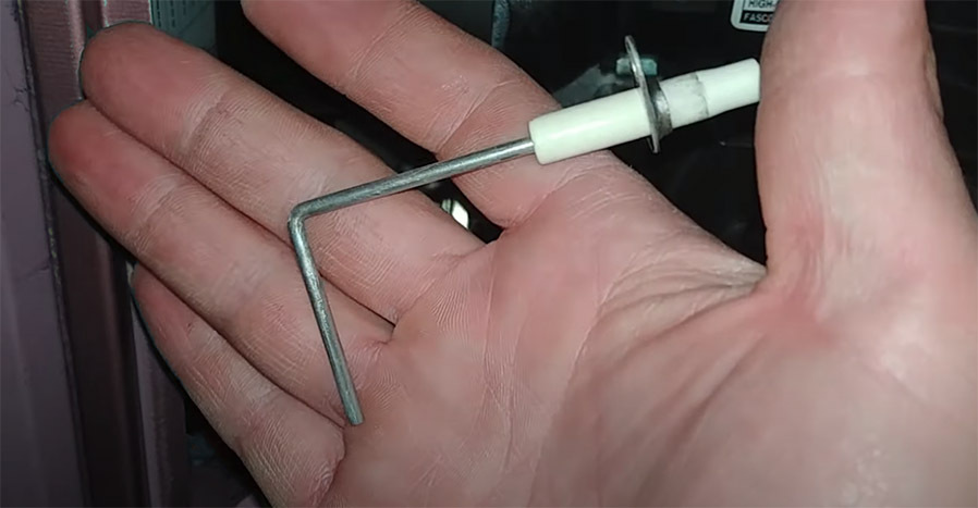 Furnace Flame Sensor cleaning