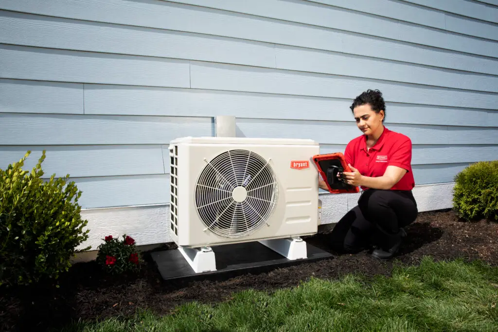 Heat pump installation