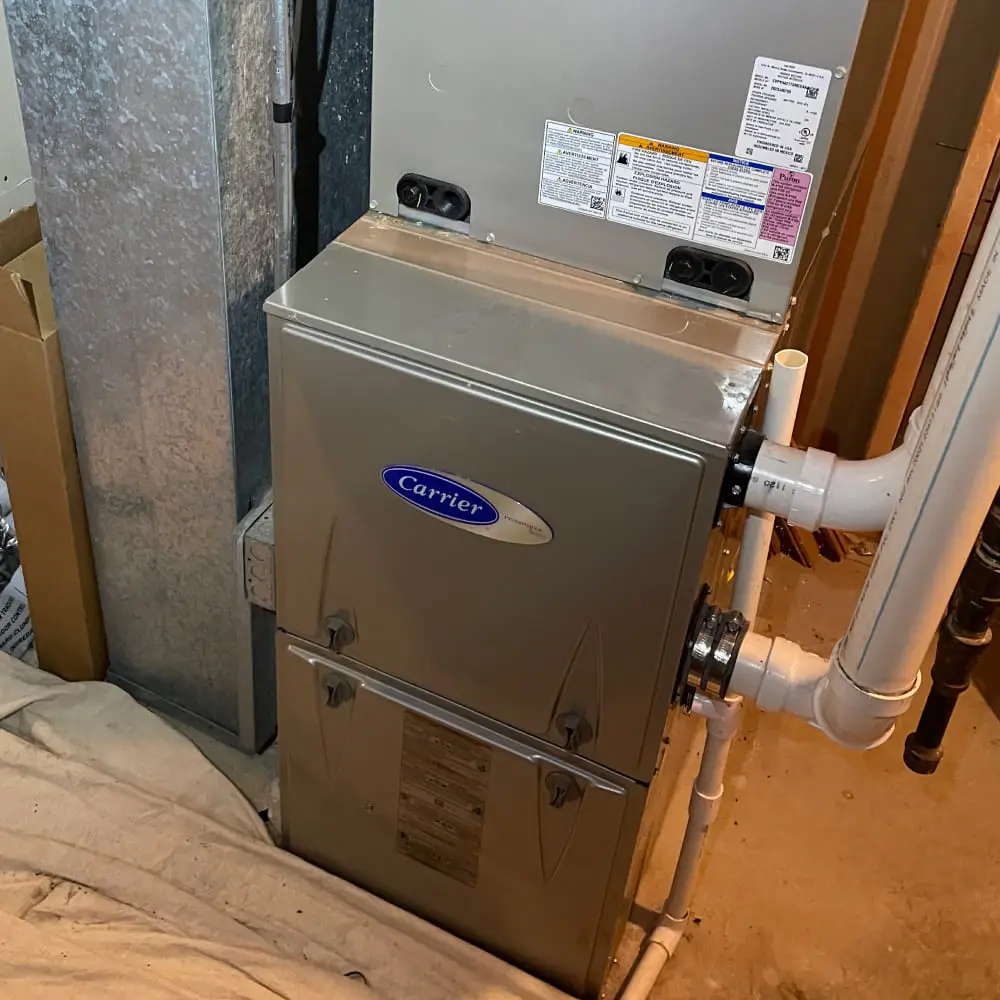 New Carrier Furnace installation