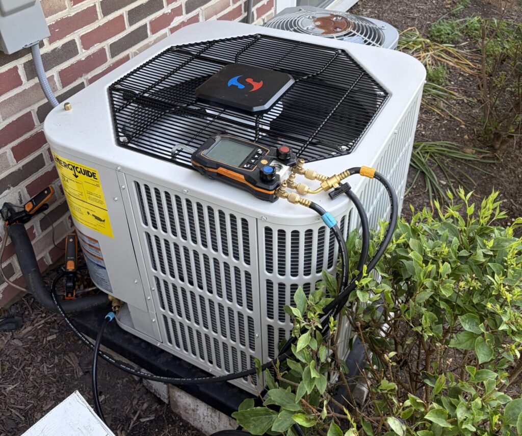 Start-up and testing of new high efficiency AC system in Volo Illinois